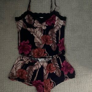 Floral Pajama Set